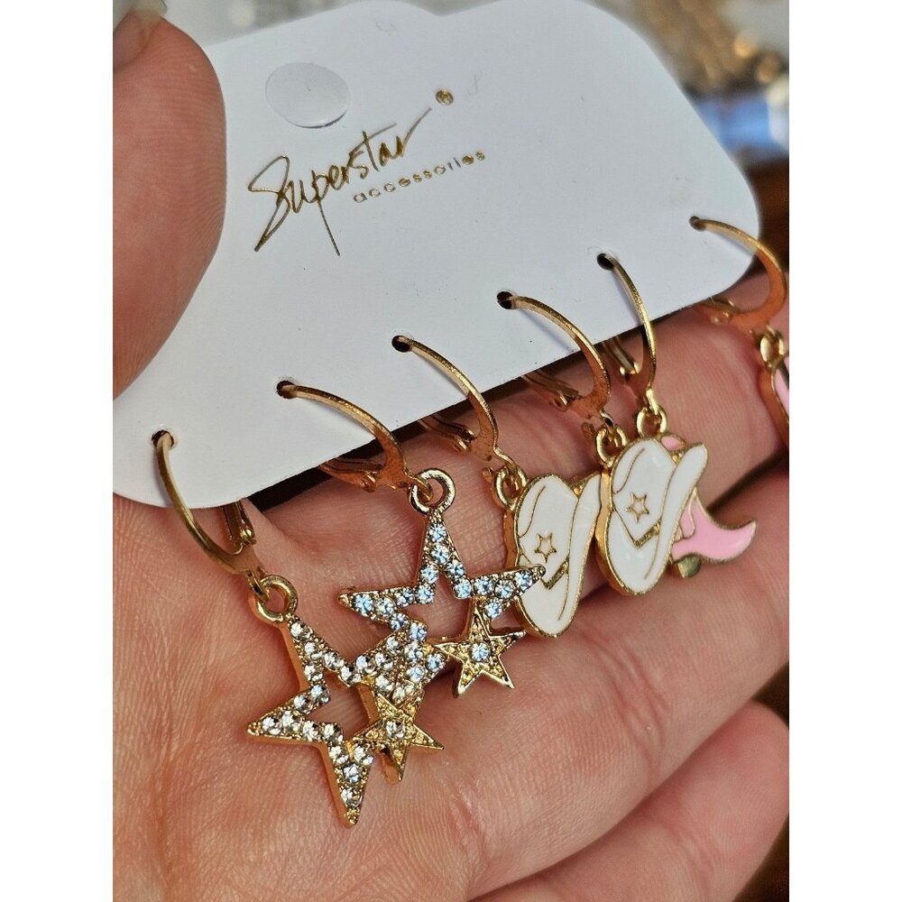 3pc earring set - Picture 3 of 3